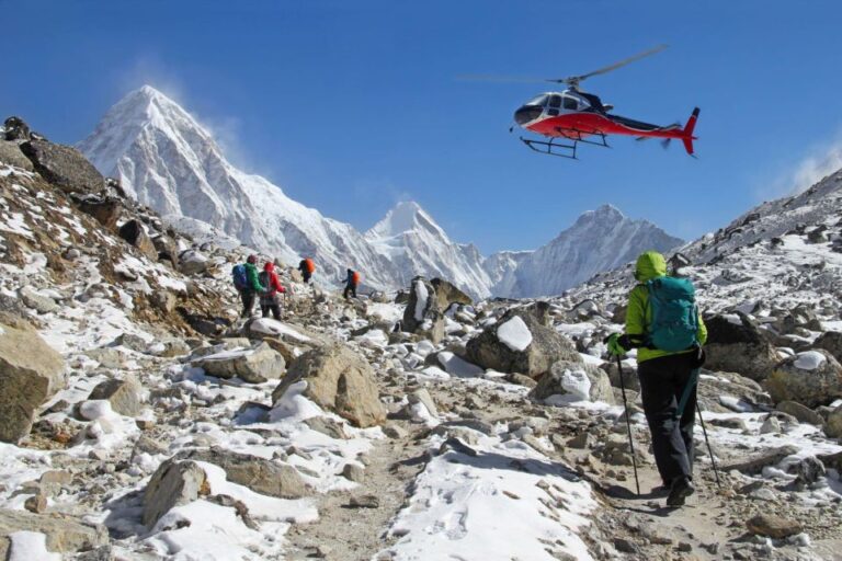 Kathmandu: Everest Base Camp Helicopter Tour With Breakfast