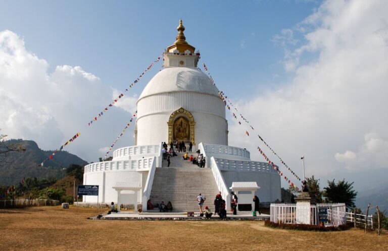 Peace Stupa Hike in Pokhara With Boat Ride
