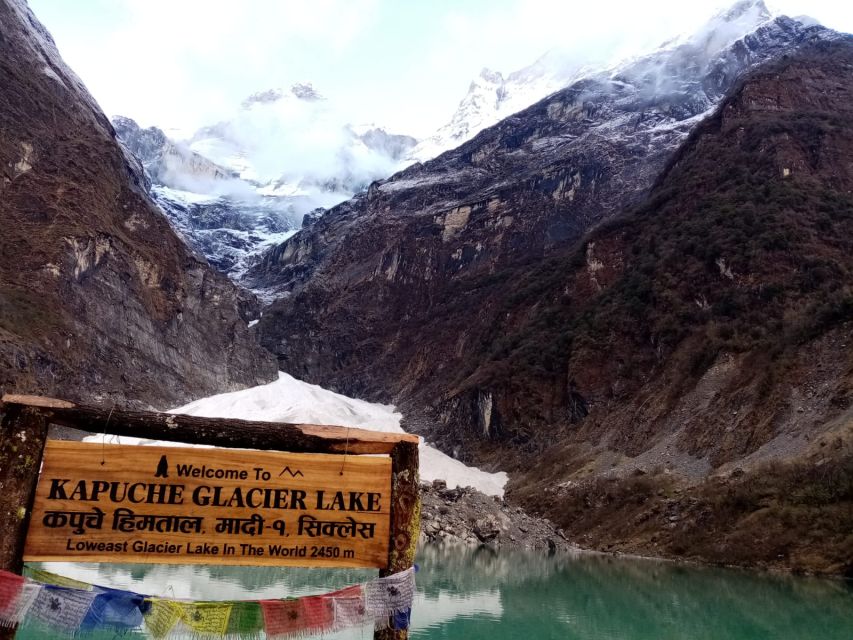 1 Night 2 Day Kapuche Glacier Lake Trek From Pokhara - Booking and Payment