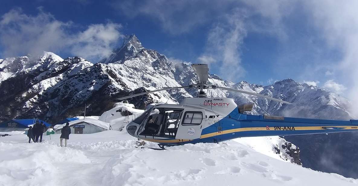 From Pokhara: Private Helicopter Tour to Annapurna Base Camp - Best Season for Tour