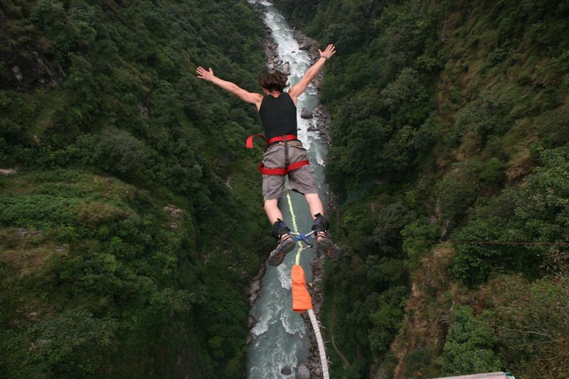 Nepal: Bungy Jumping - Experience and Thrill