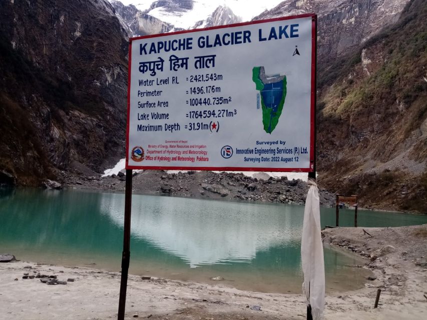 1 Night 2 Day Kapuche Glacier Lake Trek From Pokhara - Activity Details