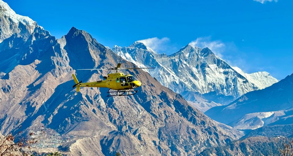 Everest Base Camp Helicopter Tour Stop at Everest View Hotel - Activity Details