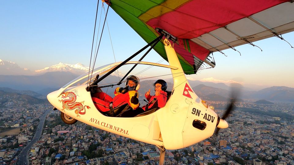 From Pokhara: Ultra Light Flying Over Himalayas - Detailed Description