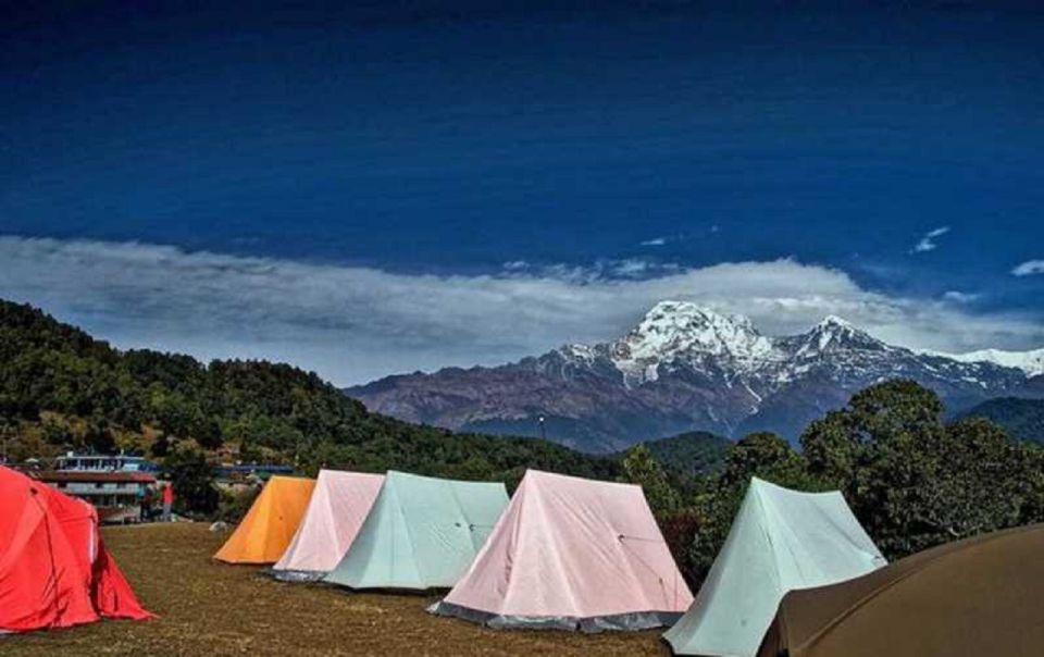 Australian Base Camp Hike for Sunrise Over the Himalayas - Enjoying the Views and Return