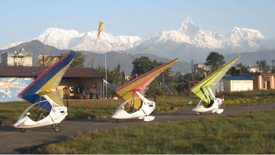 Ultralight Flight in Pokhara - Equipment Used