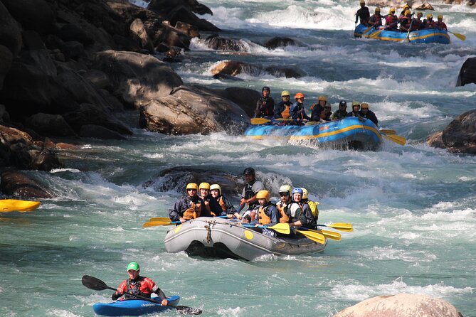 1 Night 2 Days Trishuli River Rafting Trip From Kathmandu With Private Car - Inclusions