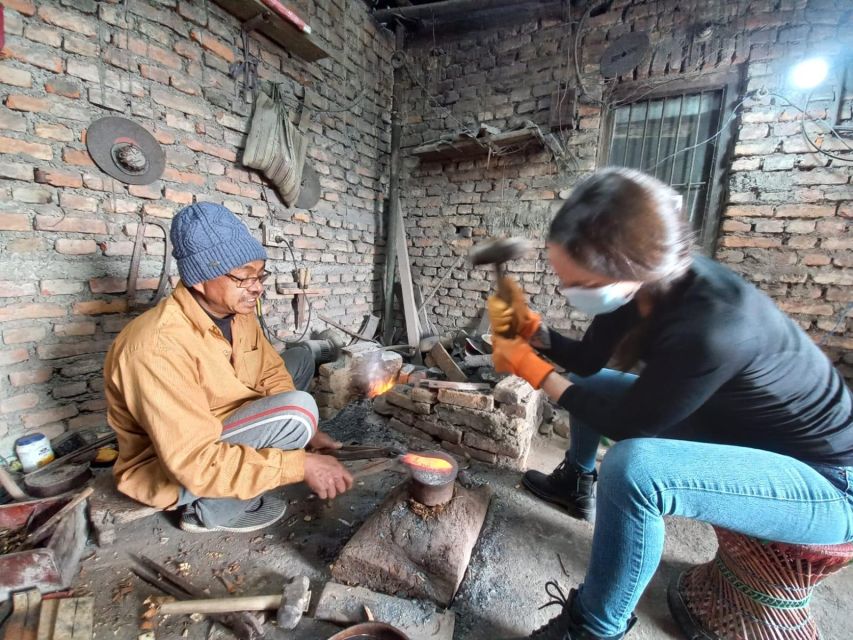 Knife (Khukuri) Making Activity With a Blacksmith - Safety Precautions