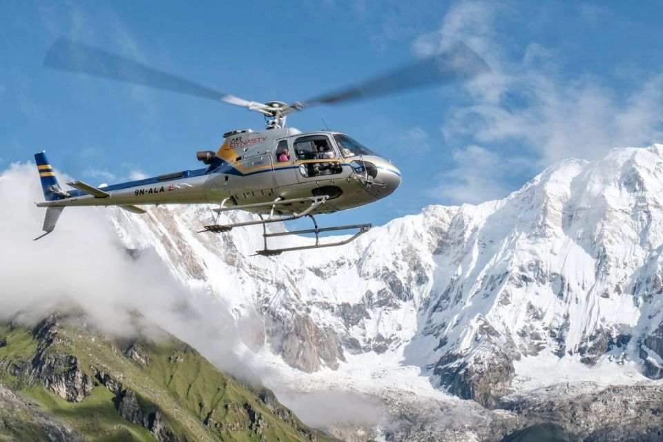 From Pokhara : Annapurna Base Camp Helicopter Tour - Capturing Stunning Landscapes