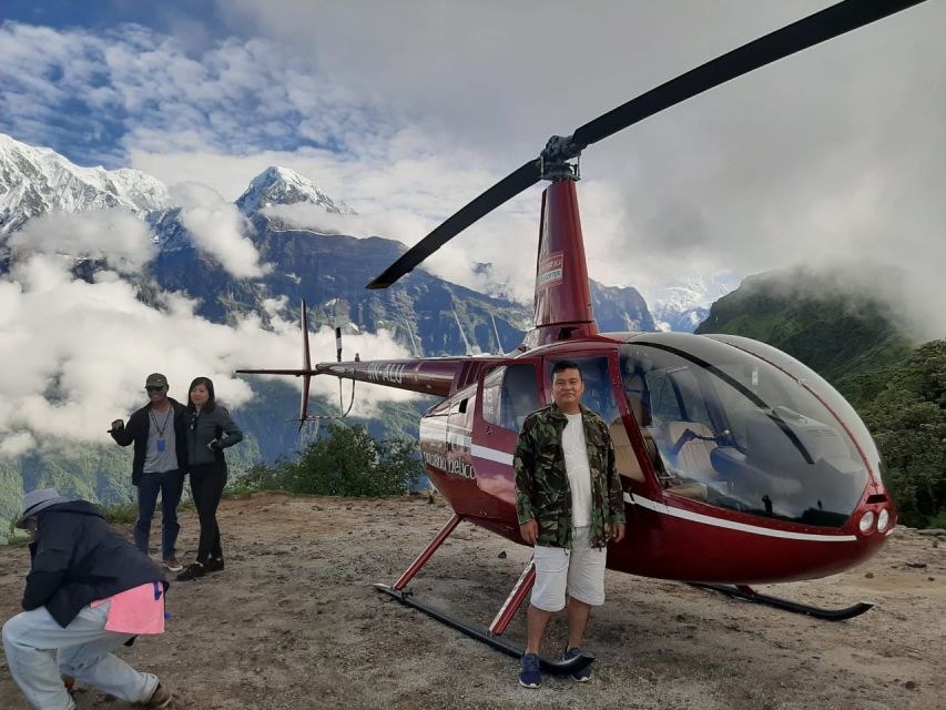 From Pokhara : Annapurna Base Camp Helicopter Tour - Small Group Personalized Adventure