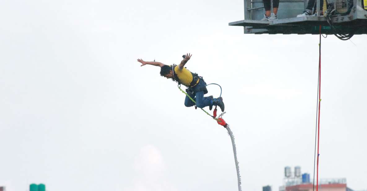Bungee Jump (101m) in Pokhara - Key Points