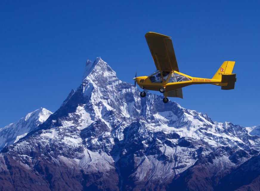 From Pokhara: Ultra Light Flying Over Himalayas - Key Points