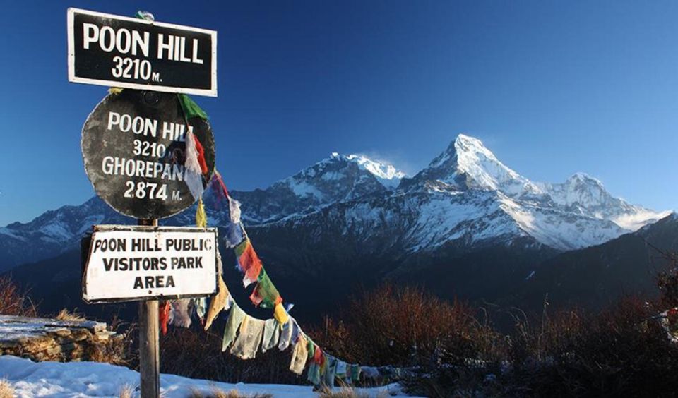 Pokhara: 3 Day Ghorepani Poon Hill Trek With Room and Meals - Key Points