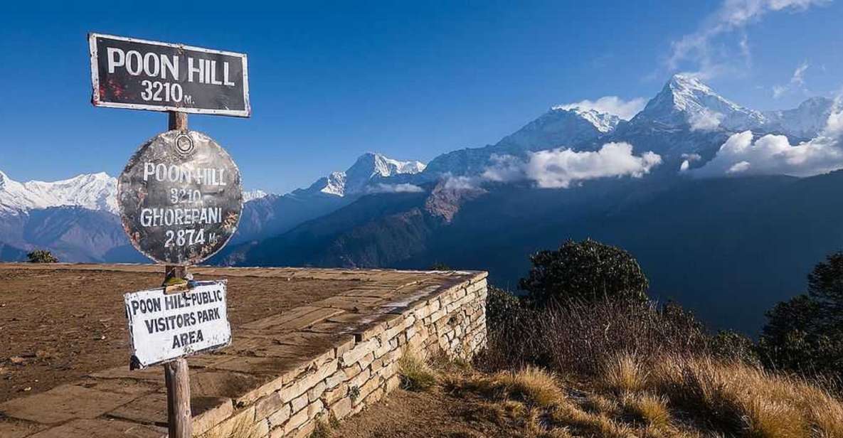 Pokhara: 4-Days Private Annapurna- Poonhill-Ghandruk Trek - Trip Itinerary