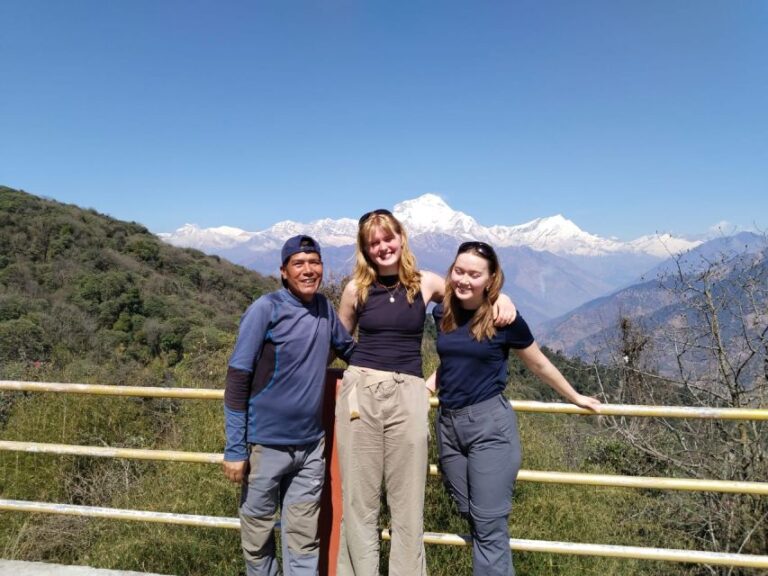 From Pokhara: 4-Day Annapurna and Poon Hill Himalayan Trek