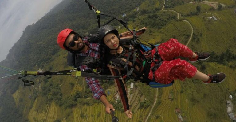 From Pokhara: Paragliding for 30 Minutes