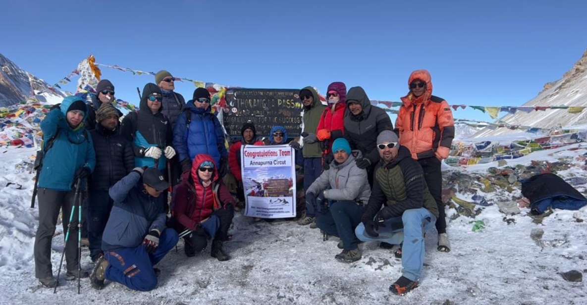 Kathmandu: 10-Day Adventurous Annapurna Circuit Trek - Inclusions and Exclusions Details