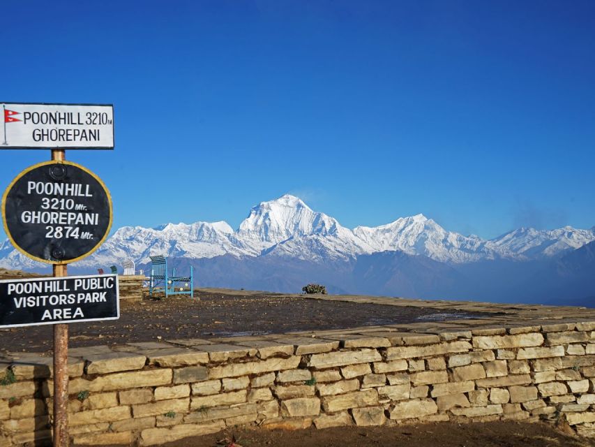 2-Day Epic Ghorepani Poon Hill Guided Trek - Booking Details